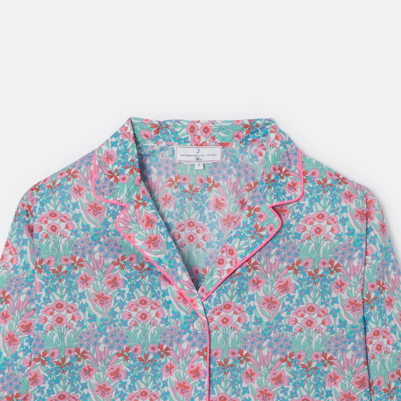 Jacadi Pyjama femme en tissu Liberty - lore BLEU/MULTICO New