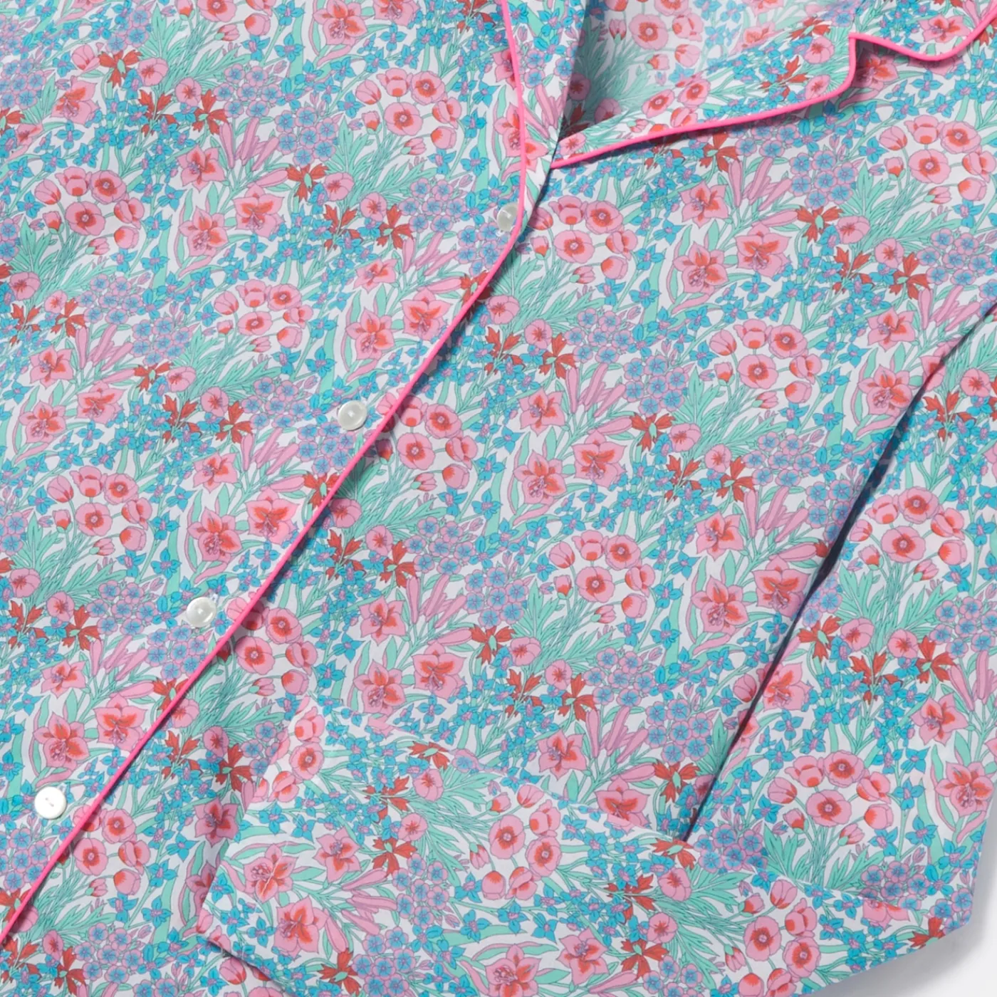 Jacadi Pyjama femme en tissu Liberty - lore BLEU/MULTICO New
