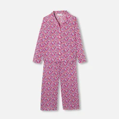 Jacadi Pyjama femme en tissu Liberty - lore ROSE/MULTICO