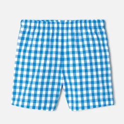 Jacadi Pyjashort enfant garçon en vichy - BLEU/BLANC Sale
