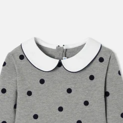 Jacadi Robe à pois enfant fille - gris anthracite GRIS ANTHRACITE JACADI Online