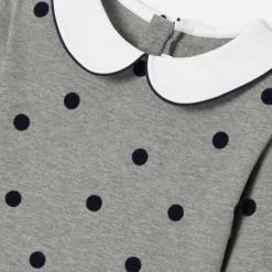 Jacadi Robe à pois enfant fille - gris anthracite GRIS ANTHRACITE JACADI Online