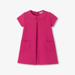 Jacadi Robe bébé fille coupe trapèze - FRAMBOISE Online