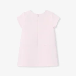 Jacadi Robe bébé fille coupe trapèze - rose poudre ROSE POUDRE JACADI Sale