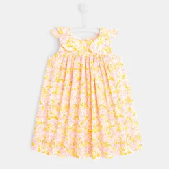 Jacadi Robe bébé fille en Liberty - lore MULTICO Best