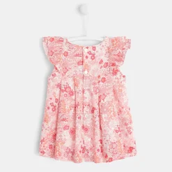 Jacadi Robe bébé fille en Liberty - lore ROSE/MULTICO Outlet