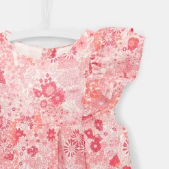 Jacadi Robe bébé fille en Liberty - lore ROSE/MULTICO Outlet