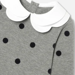 Jacadi Robe bébé fille en molleton - gris anthracite GRIS ANTHRACITE JACADI Best