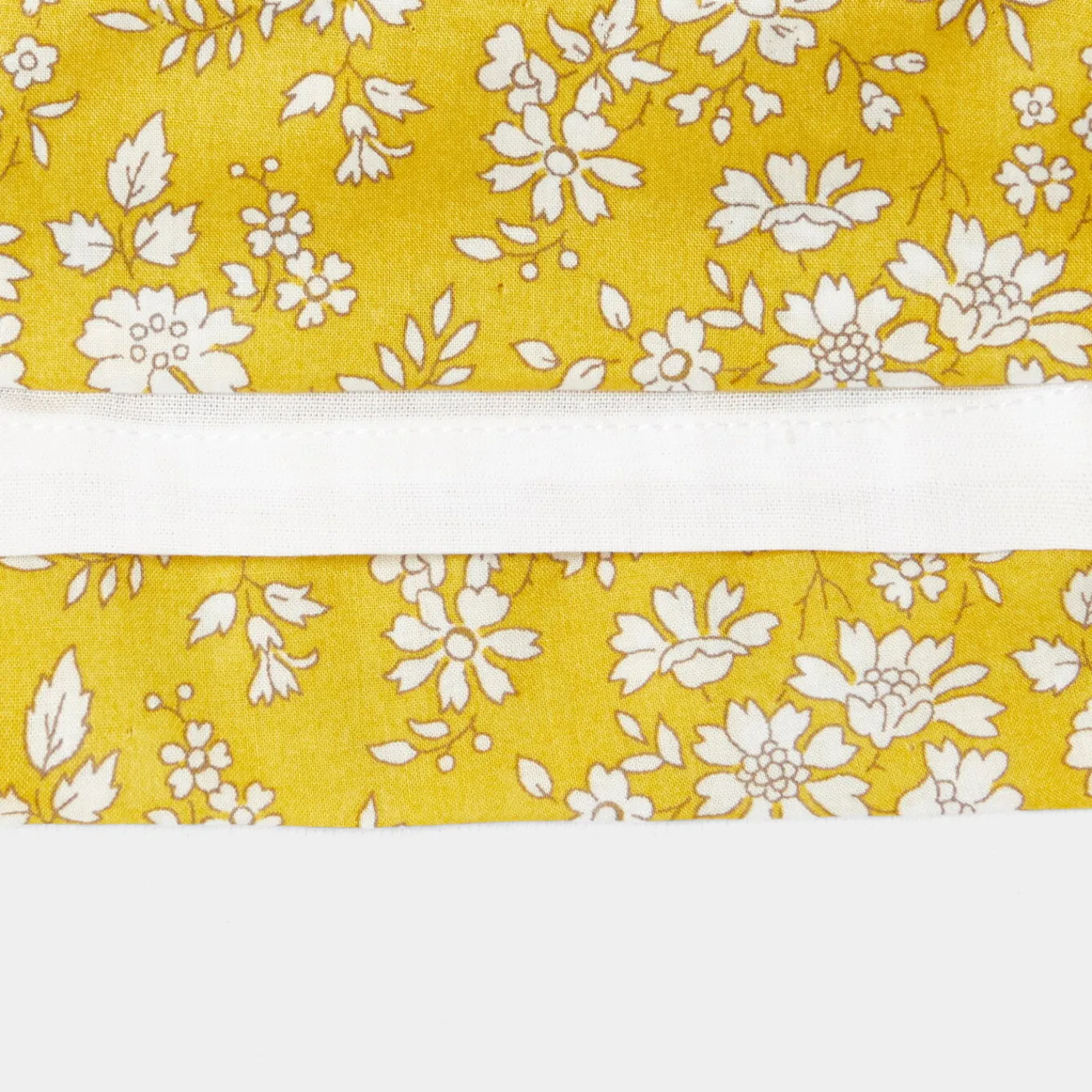 Jacadi Robe bébé fille en tissu Liberty - JAUNE/BLANC Discount