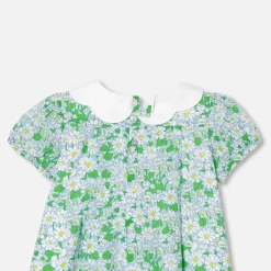 Jacadi Robe bébé fille en Tissu Liberty - lore BLANC/MULTICO Outlet