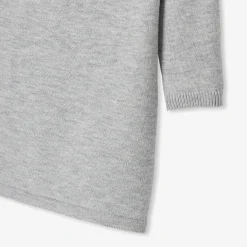 Jacadi Robe bébé fille en tricot - gris chine clair GRIS CHINE CLAIR JACADI Sale