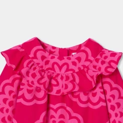 Jacadi Robe bébé fille en velours MULTICO Clearance