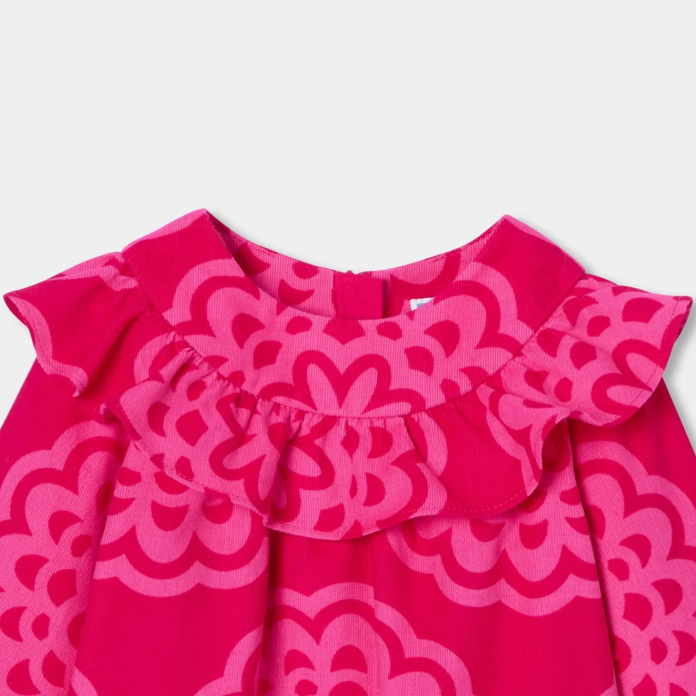 Jacadi Robe bébé fille en velours MULTICO Clearance