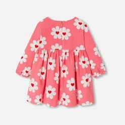 Jacadi Robe bébé fille en velours milleraies - lore ROSE/MULTICO Online