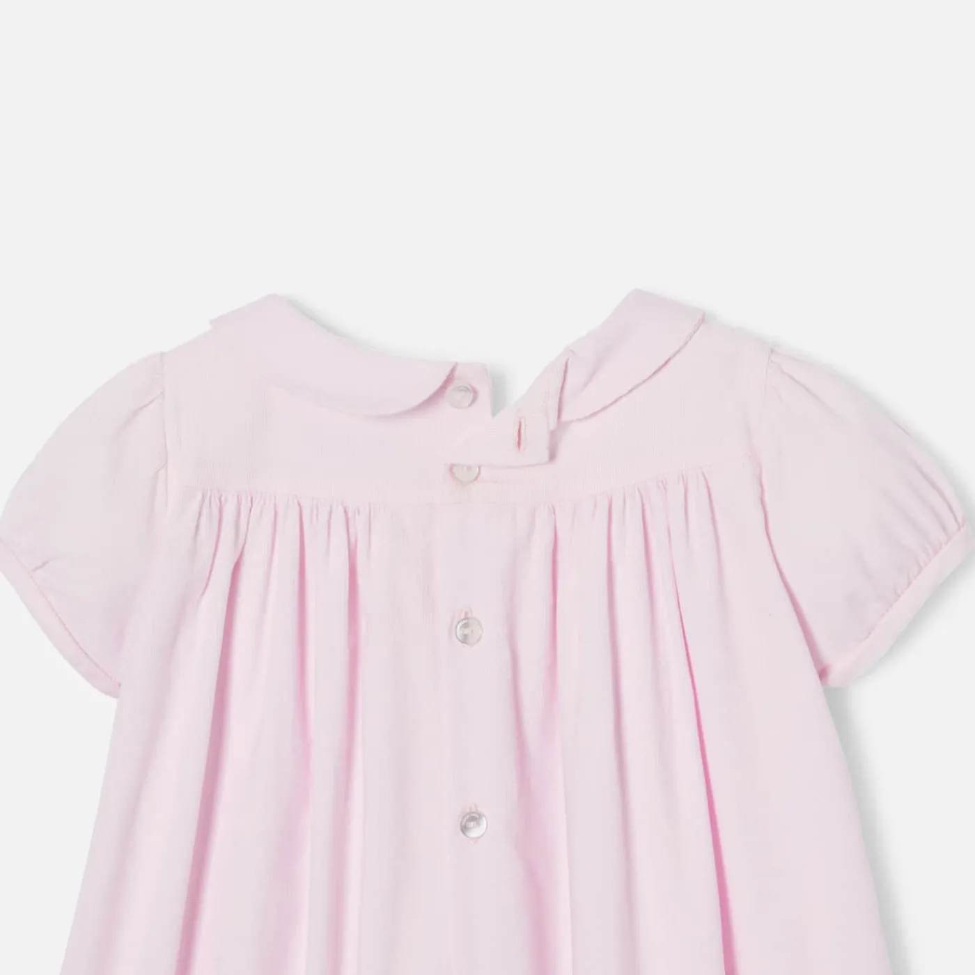 Jacadi Robe bébé fille manches ballon ROSE POUDRE JACADI Outlet