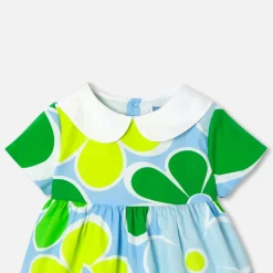Jacadi Robe bébé fille manches courtes - lore BLANC/MULTICO Hot