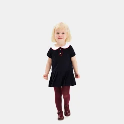 Jacadi Robe bébé fille manches courtes - marine MARINE JACADI Discount