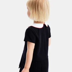 Jacadi Robe bébé fille manches courtes - marine MARINE JACADI Discount