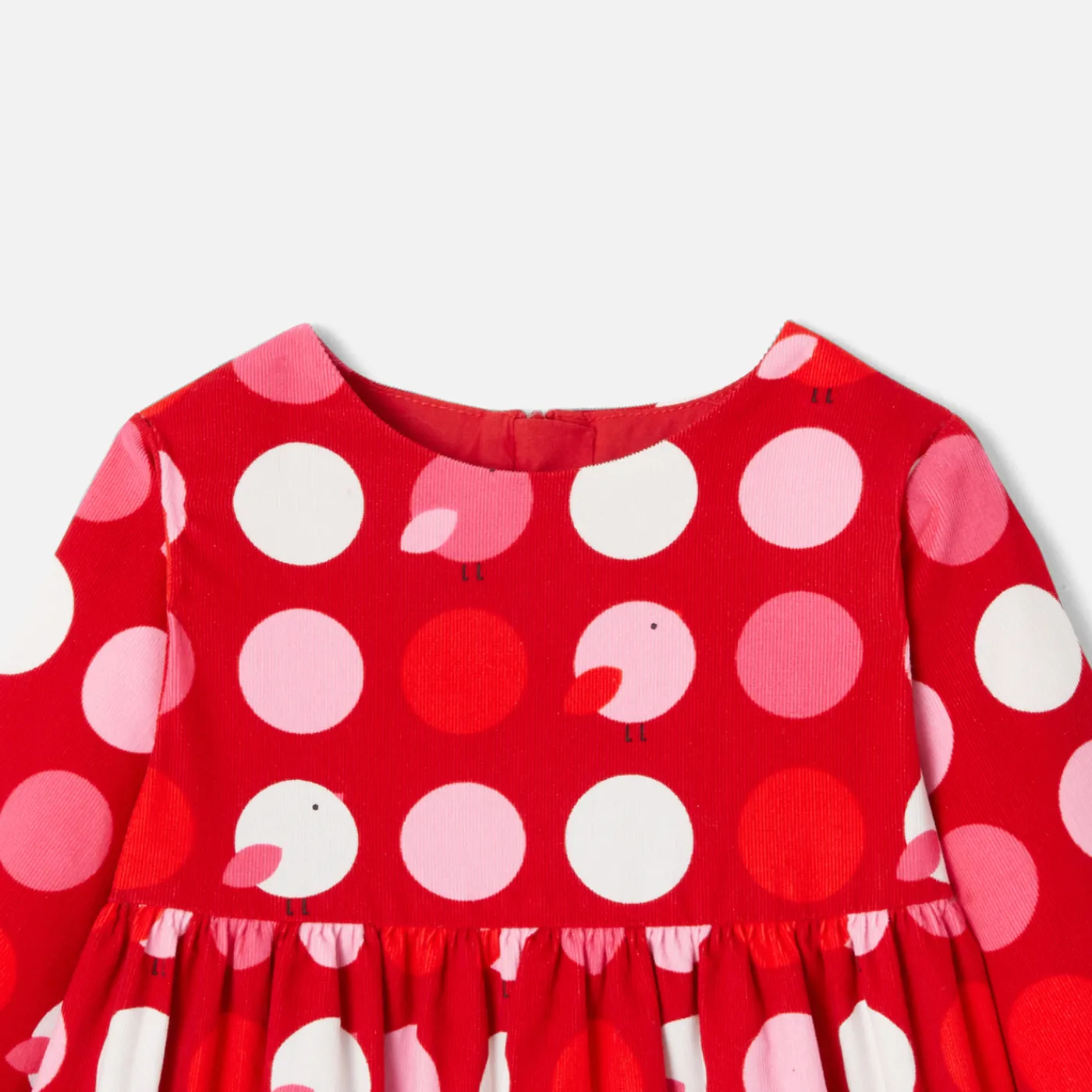 Jacadi Robe bébé fille manches longues - lore ROUGE/MULTICO