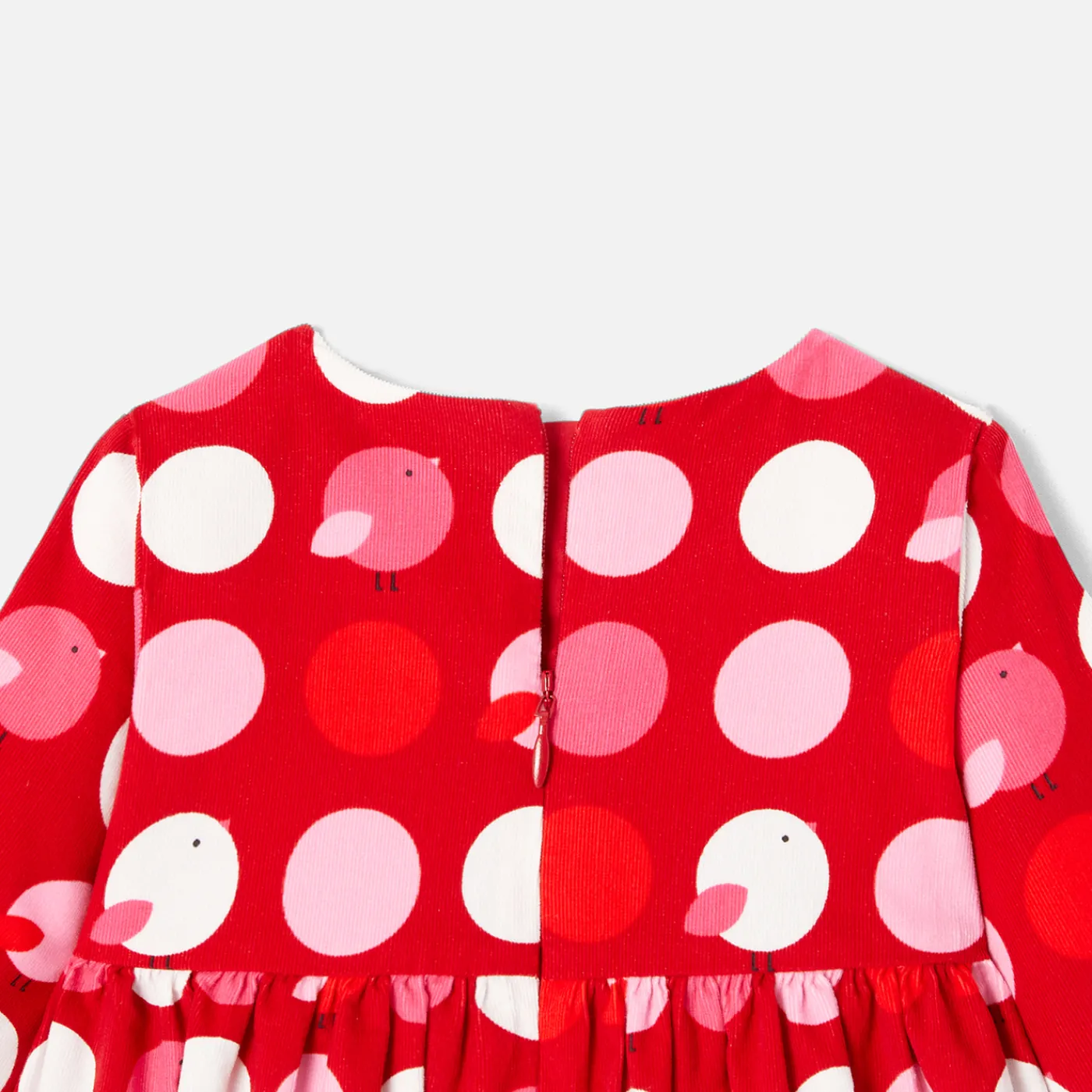 Jacadi Robe bébé fille manches longues - lore ROUGE/MULTICO