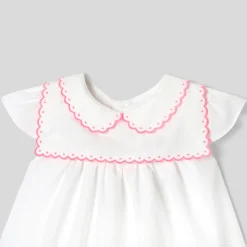 Jacadi Robe bébé fille Mon premier - blanc BLANC JACADI Outlet