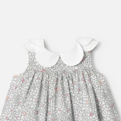 Jacadi Robe bébé fille Mon premier - lore BLANC/MULTICO Hot
