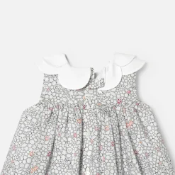Jacadi Robe bébé fille Mon premier - lore BLANC/MULTICO Hot