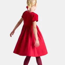 Jacadi Robe bi-matière enfant fille - rouge ROUGE JACADI Best