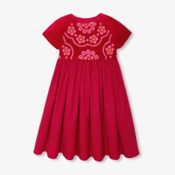 Jacadi Robe bi-matière enfant fille - rouge ROUGE JACADI Best
