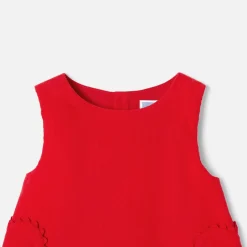 Jacadi Robe chasuble bébé fille - rouge ROUGE JACADI Hot