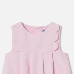 Jacadi Robe chasuble bébé fille - ROSE POUDRE CLAIR Discount