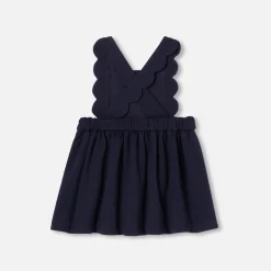 Jacadi Robe chasuble bébé fille en milano - marine MARINE JACADI New