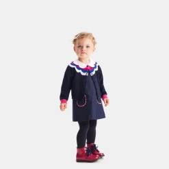 Jacadi Robe chasuble bébé fille en jean - DENIM FONCE New