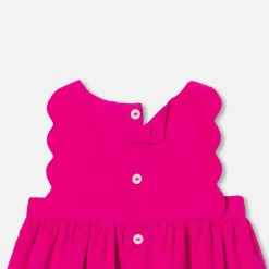 Jacadi Robe chasuble bébé fille en velours - FRAMBOISE Online