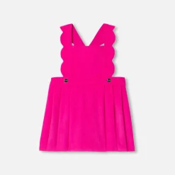 Jacadi Robe chasuble bébé fille en velours - FRAMBOISE Best