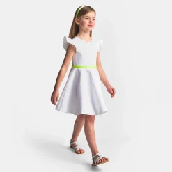 Jacadi Robe de cérémonie enfant fille - blanc BLANC JACADI Sale