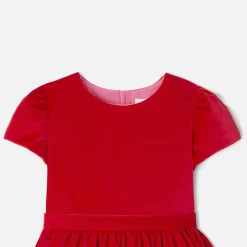 Jacadi Robe en velours enfant fille - ROUGE PAVOT Best