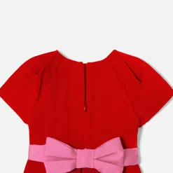 Jacadi Robe en velours enfant fille - ORANGE FONCE Best