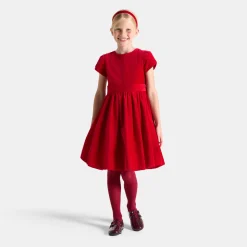 Jacadi Robe en velours enfant fille - rouge ROUGE JACADI Hot