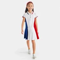 Jacadi Robe enfant fille color block - lore BLANC/MULTICO Outlet