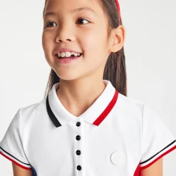 Jacadi Robe enfant fille color block - lore BLANC/MULTICO Outlet