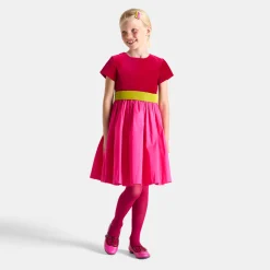 Jacadi Robe enfant fille color block - lore ROSE/MULTICO Outlet