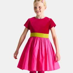 Jacadi Robe enfant fille color block - lore ROSE/MULTICO Outlet