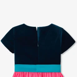 Jacadi Robe enfant fille color block - ROSE/BLEU Sale