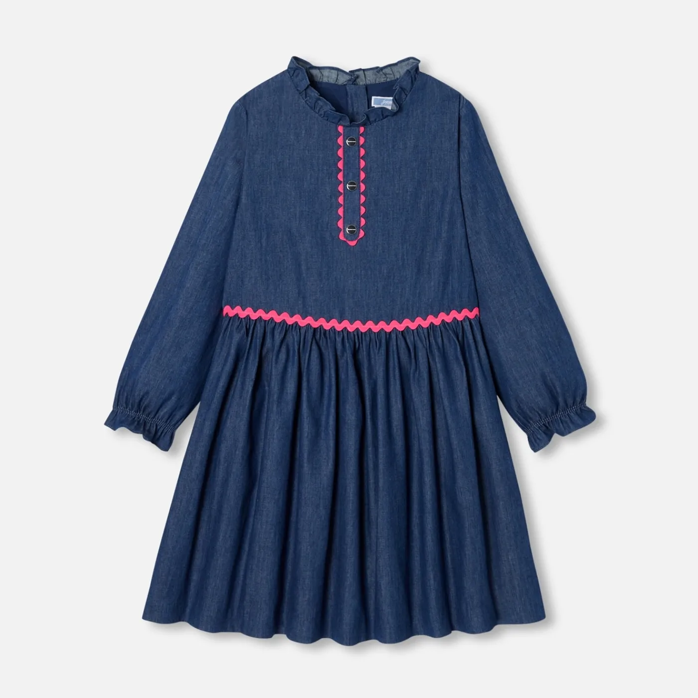 Jacadi Robe enfant fille en jean - BLEU DENIM Best