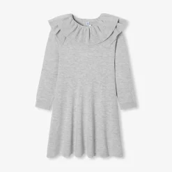 Jacadi Robe enfant fille en laine - gris chine clair GRIS CHINE CLAIR JACADI Clearance