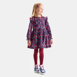 Jacadi Robe enfant fille en tissu Liberty - lore MARINE/MULTICO Best