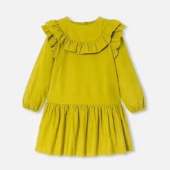 Jacadi Robe enfant fille en velours milleraies CUMIN Online