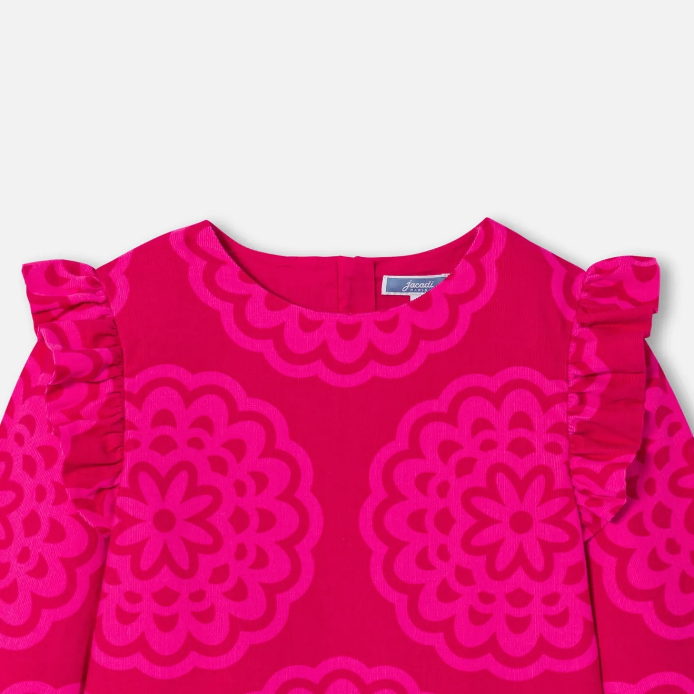 Jacadi Robe enfant fille imprimé rosace - lore ROSE/MULTICO