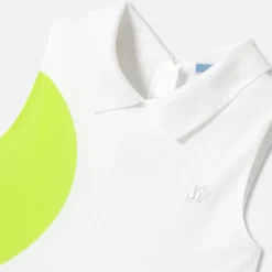 Jacadi Robe esprit tennis enfant fille - BLANC/VERT